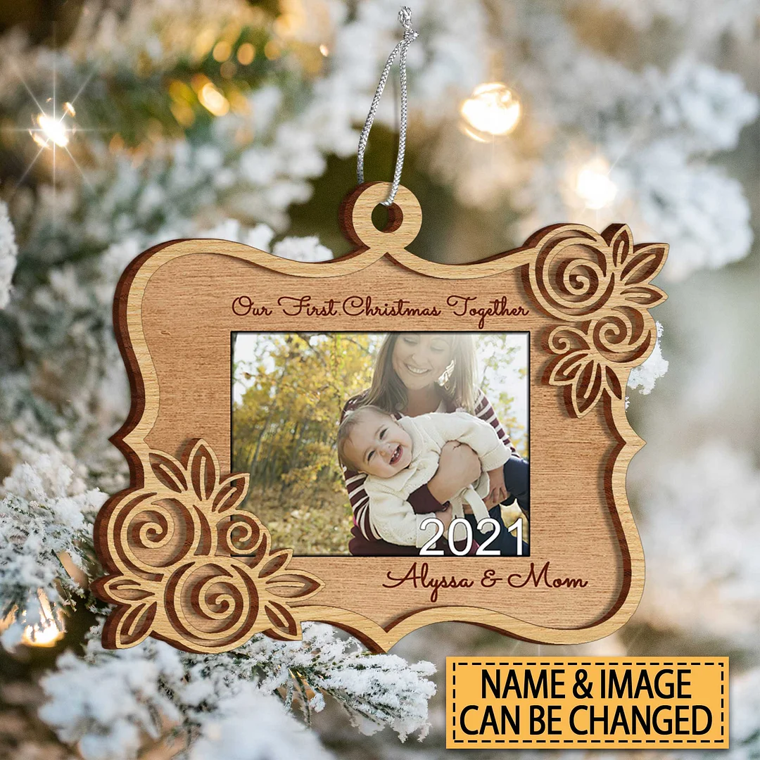 Our Fist Christmas Together  Ornament