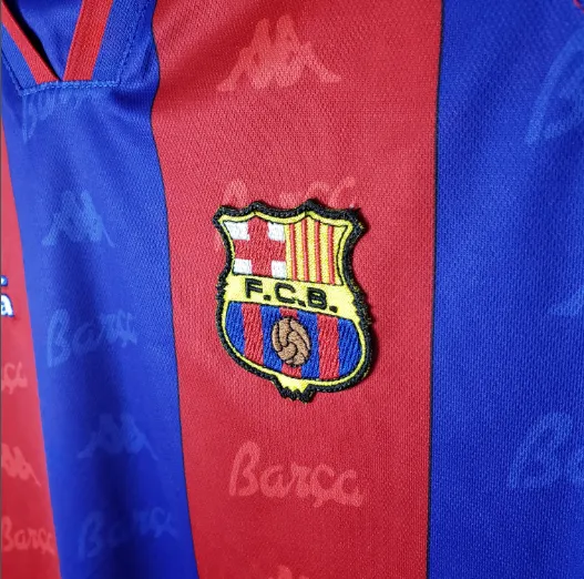 Retro Barcelona 96/97 Home Football Shirt Thai Quality