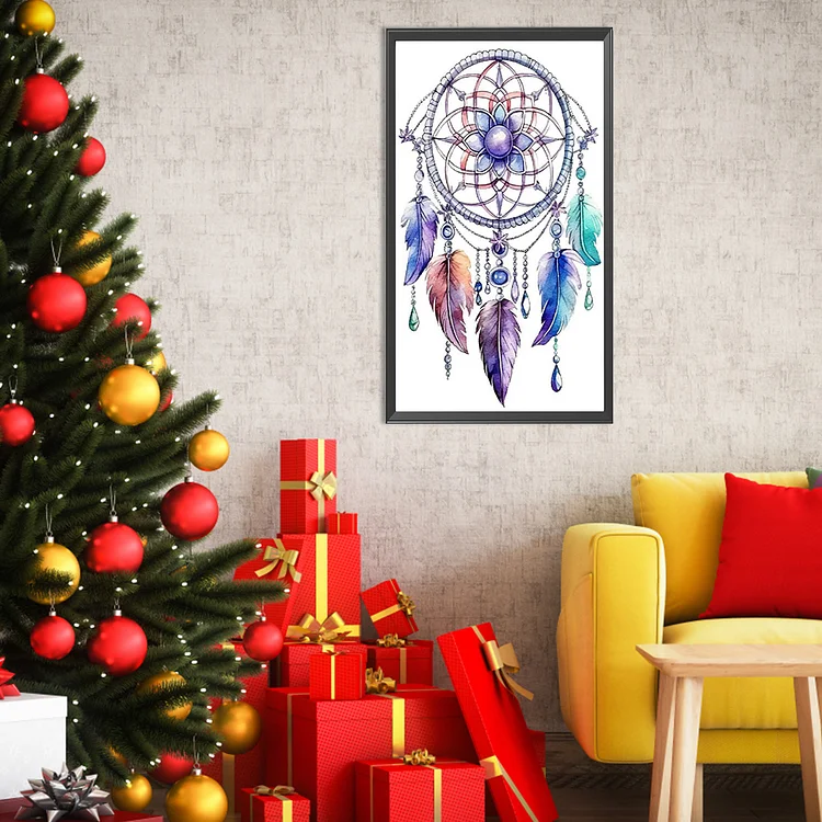 Fantasy Dreamcatcher - Full Round - Diamond Painting (30*60cm)