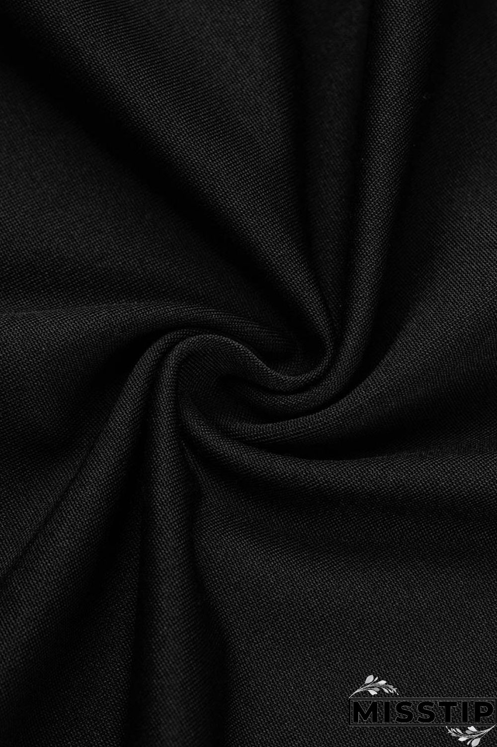 Black Casual Solid Bandage Patchwork O Neck Straight Dresses