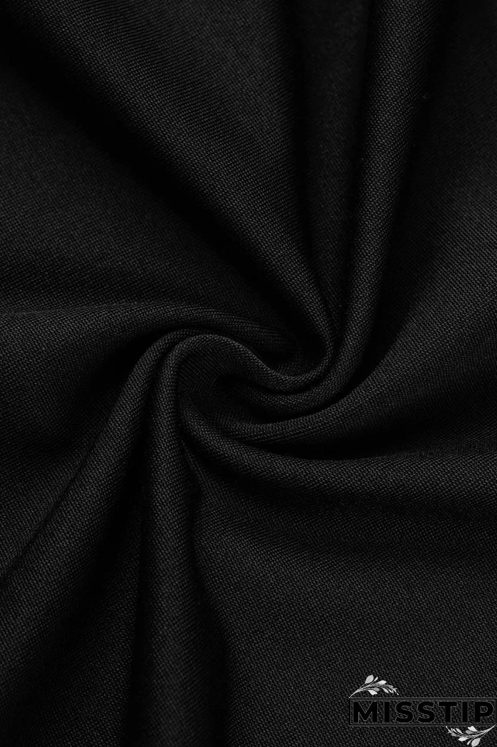 Black Casual Solid Bandage Patchwork O Neck Straight Dresses