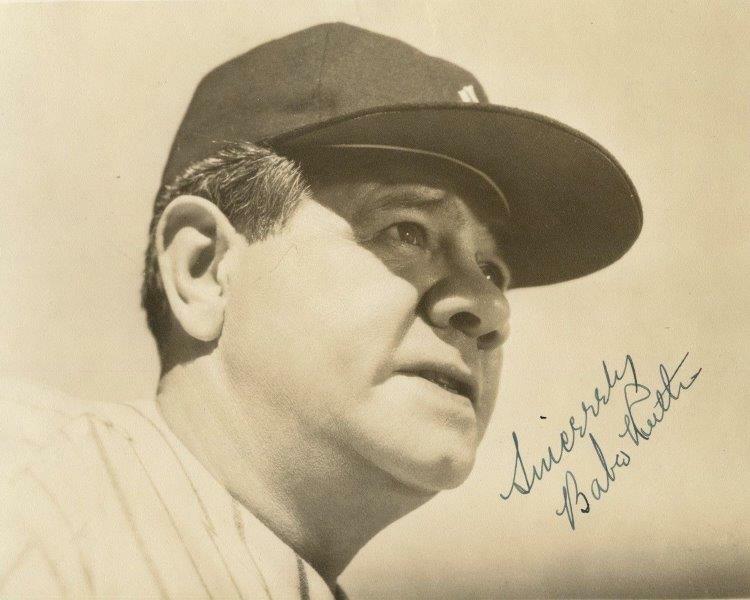 REPRINT - BABE RUTH Signed New York Yankees Glossy 8 x 10 Photo Poster painting RP Man Cave