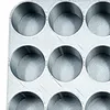 20 Grids Diamond Painting Storage Rack 3D Printing Diamond Painting Storage Container Large Capacity Leak-proof for Boys Girls Adults Students Home Office Leisure (Silver)
