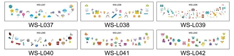 6Pcs/set Temporary Tattoos for Kids Cartoon Cute Freckles Face Stickers Waterproof Disposable Party Makeup tatouage temporaire