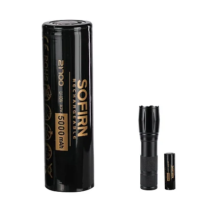 2pcs 18350 Batteries Button top 1100mAh/850mAh