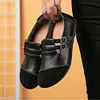 Gioiacombo&trade; Scarpe casual in pelle con velcro comfort da donna