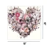 Love Formed By Flowers  | Full Round Diamond Painting Kits