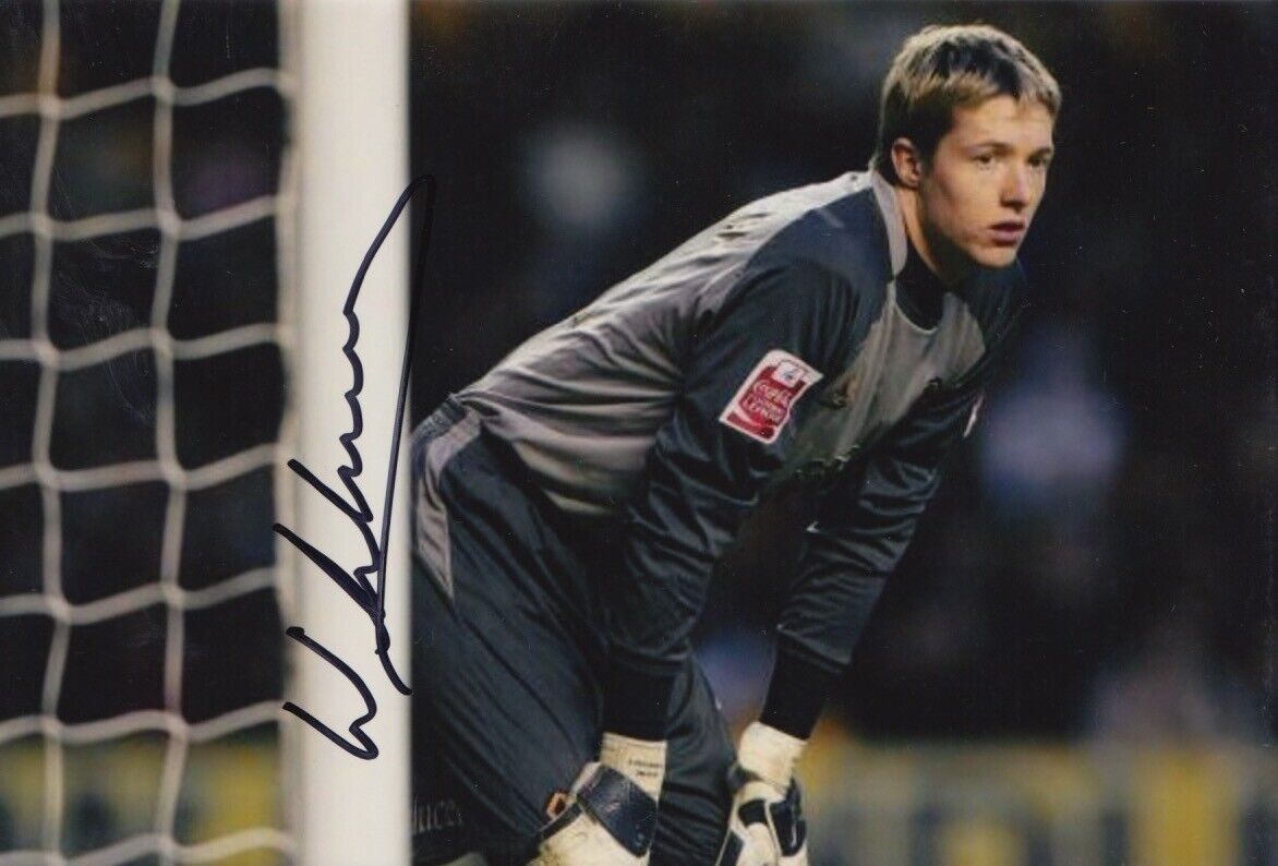 WOLVES HAND SIGNED WAYNE HENNESSEY 6X4 Photo Poster painting 1.