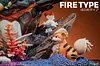 Type Series 006 Fire Type - Pokemon Resin Statue - PCHouse Studios