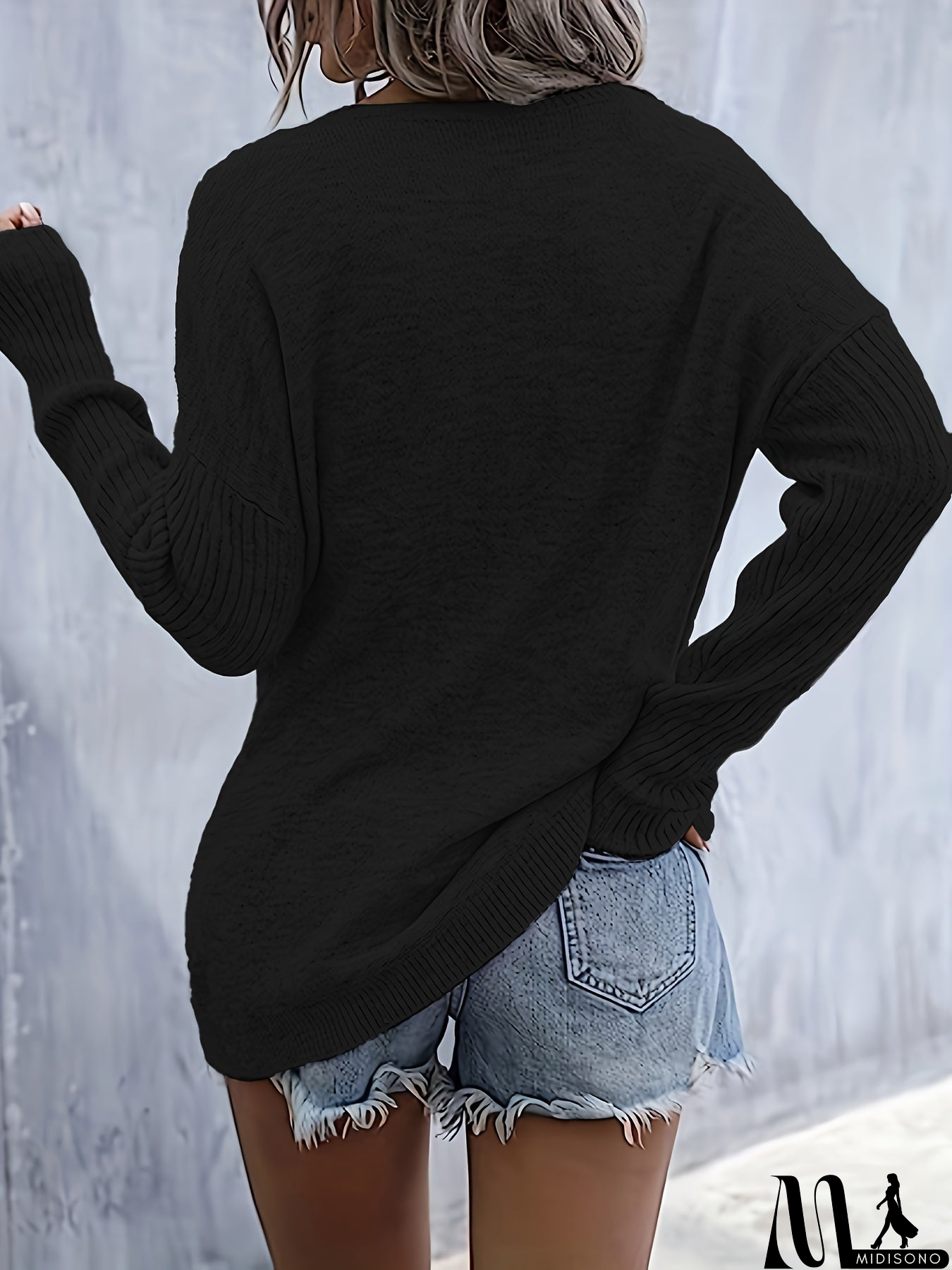 MidiSono - Elegant and Casual winter Pullover