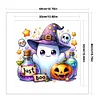 (Stamped/Counted) Halloween Ghost-11CT Cross Stitch 40*40cm/15.75*15.75in