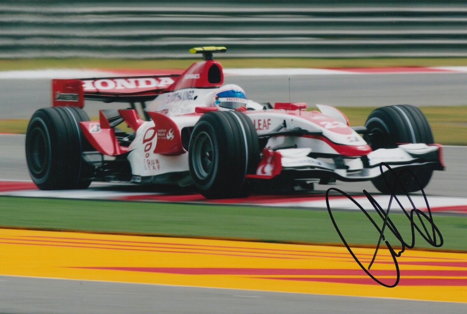 Anthony Davidson Hand Signed 12x8 Photo Poster painting F1 Autograph Super Aguri F1