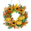 DIY Acrylic Special Shaped Diamond Painting Fall Wreath Ornament Hanging Kit