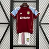 2025/2026 Aston Villa Home Football Shirt 1:1 Thai Quality Kids Size