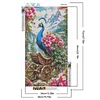 Diamond Painting - Full Round Drill - Peacock(Canvas|40*70cm)