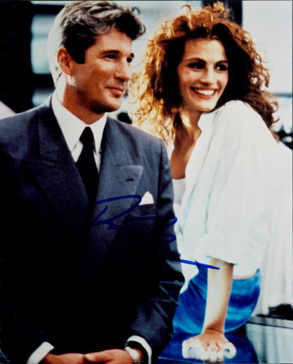 Richard Gere (Pretty Woman) signed 8X10 Photo Poster painting COA