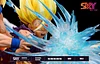 WCF Scale Famous Scene Series 002 Son Gohan & Son Goku's Kamekameha with LED - Dragon Ball Resin Statue - Sky Top Studios
