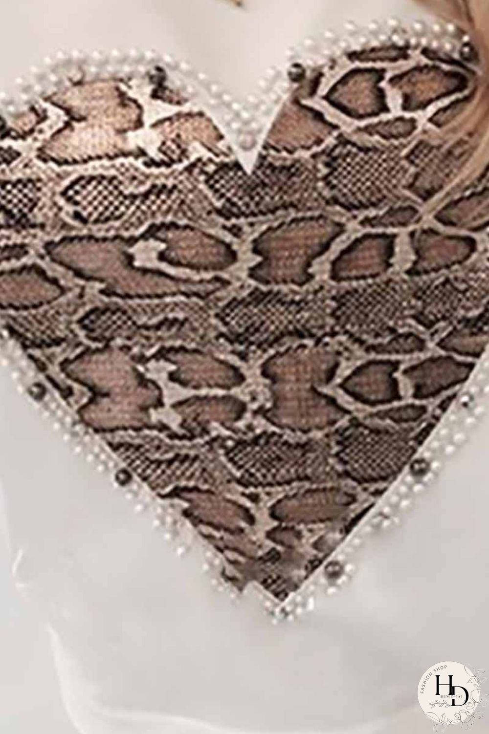 Casual Snake Print Sweatshirt