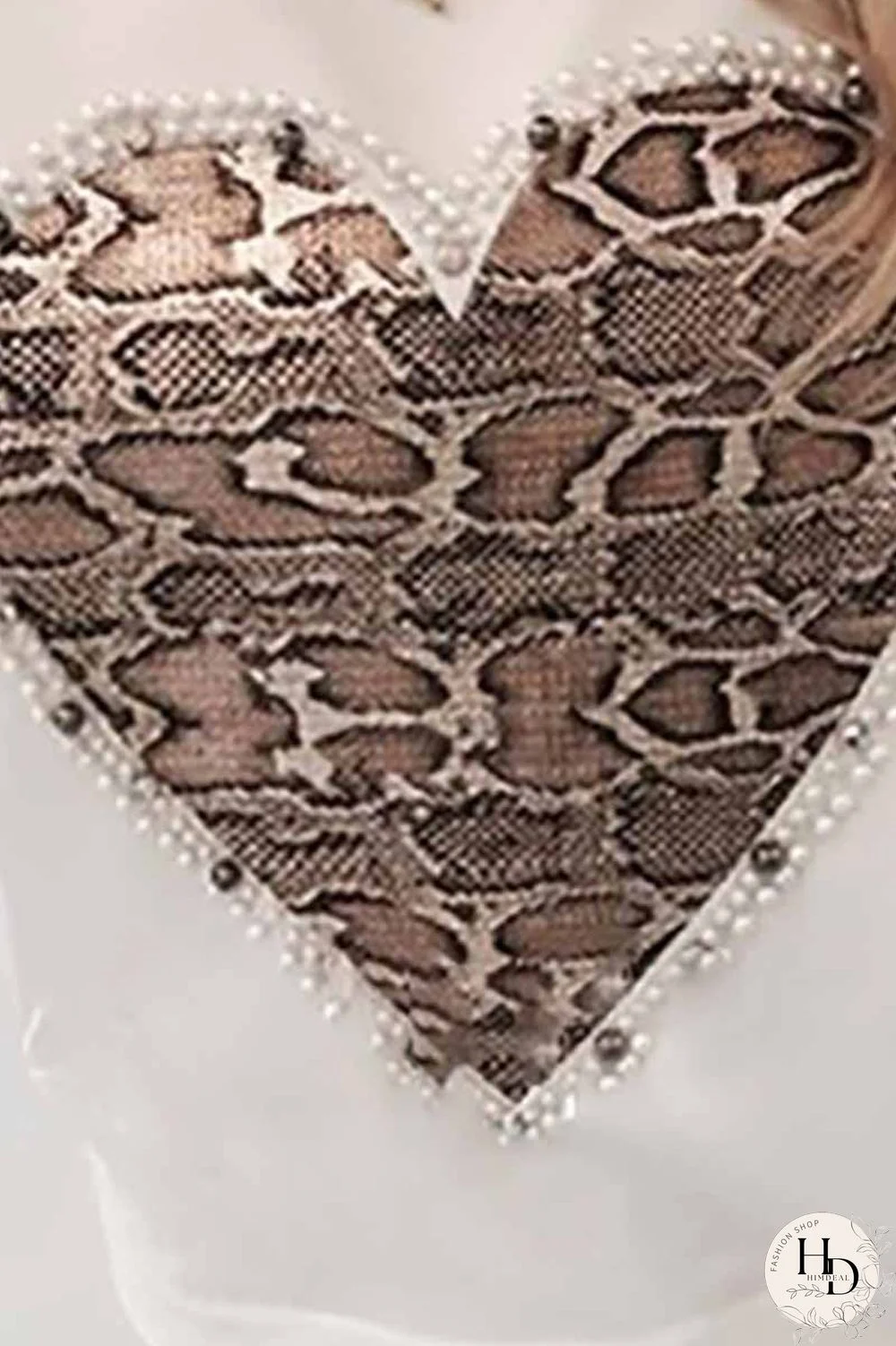 Casual Snake Print Sweatshirt