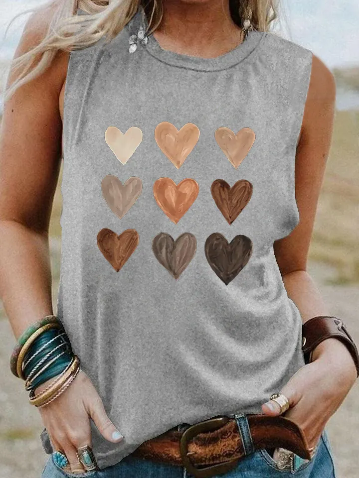 Be Kind Heart Tank Top