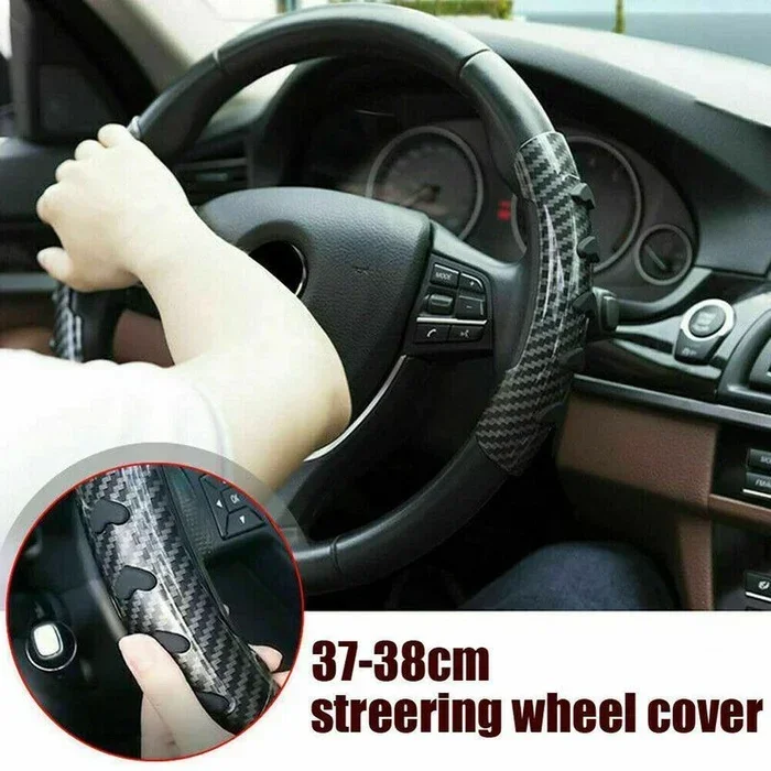 🎉Automotive summer new products🎉Assisted steering wheel cover (2PCS)