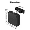 Smart Wood Cabinet Lock Bluetooth-Compatible RFID Card Smart Electronic Lock