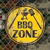 BBQ Area - Vintage Metal Signs(12*12Inch) - Bar