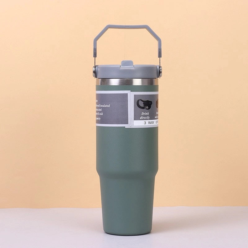 Casual Solid Color 201 Stainless Steel 304 Stainless Steel Thermos Cup 1 Piece