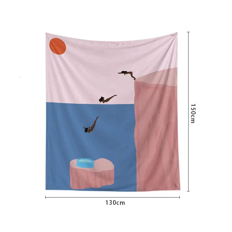 Wall Hanging Tapestry 3D Printed For Home Throw Rug Blanket Yoga Mat Carpet Home Decor Wall Cloth Mandala Hippie Decoration