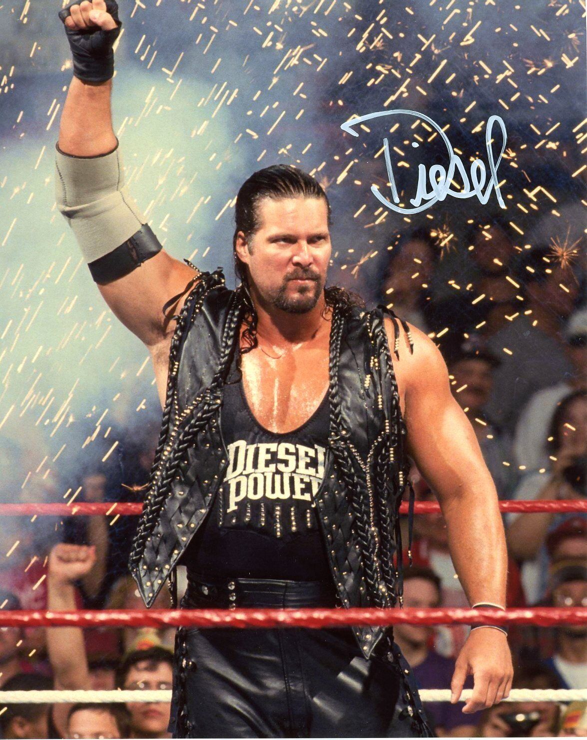 Kevin Nash ( Diesel) Autographed 8x10 WWE WCW TNA#2