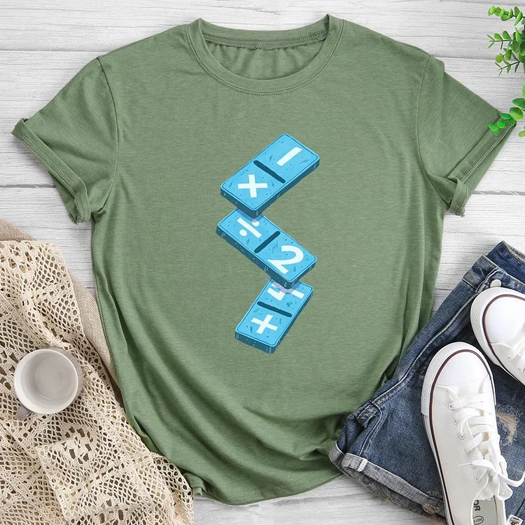 Math-tastic Round Neck T-shirt