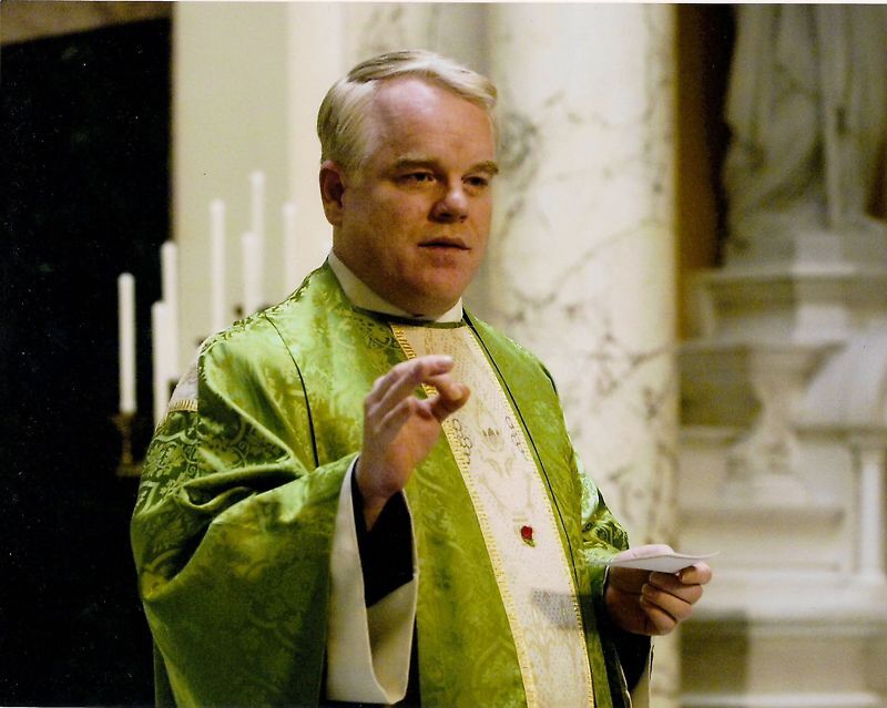 Philip Seymour Hoffman Doubt 8x10 Photo Poster painting Picture Poster