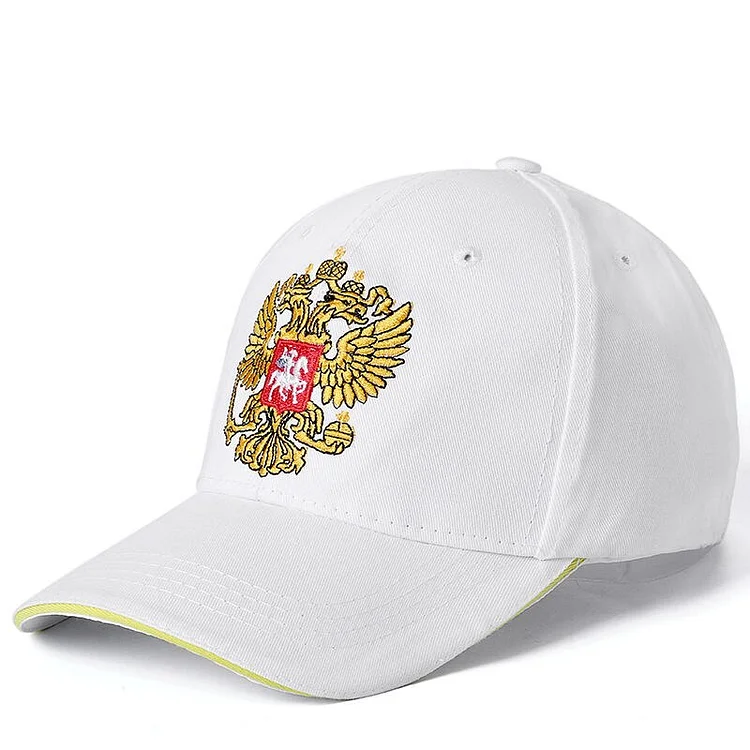 Unisex 100% Cotton Outdoor Baseball Cap Russian Emblem Embroidery SnapbackSports Hats For Men & Women Hip Hop Cap
