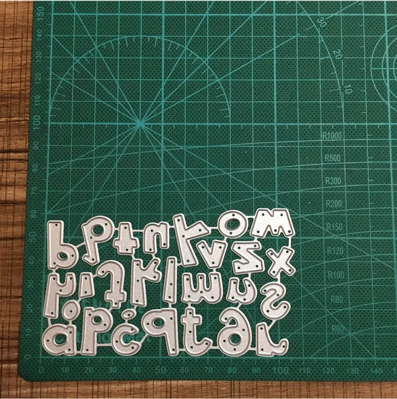 New Letter Dies Metal Cutting Dies Scrapbooking For Card Making Metal Craft Dies Alphabet Die Cuts Embossing