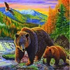 Diamond Painting -DIY Full Square Drill Bear(55x75cm)