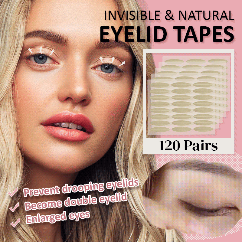 120 Pairs Invisible and Natural Eye-lifting Eyelid Tapes