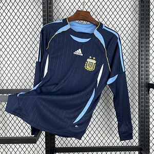 2006 Long-Sleeved Retro Argentina National Team Away Football Shirt 1:1 Thai Quality
