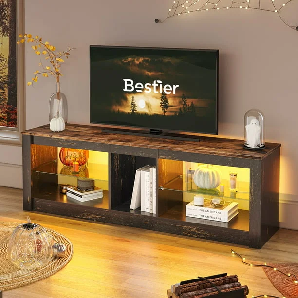 Bestier RGB TV Stand for 60 Gaming Entertainment Center