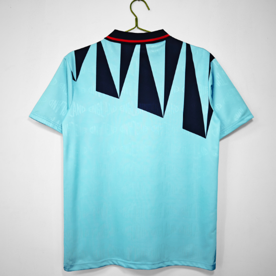 Retro England 1992 Third Away Football T-Shirt Thai Quality