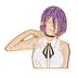 Purple Haired Girl