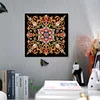 (Pre-Framed)Mandala-Special Shape Diamond Painting Kit(29x29cm)