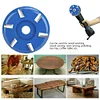 Wood Carving Disc 6 Teeth Grinder Wheel Disc Angle Grinder Chainsaw Wheel Woodworking Disc Wood Shaping Wheel Chain Saw Disc Circular Saw Blade for Cutting Carving Shaping Wood