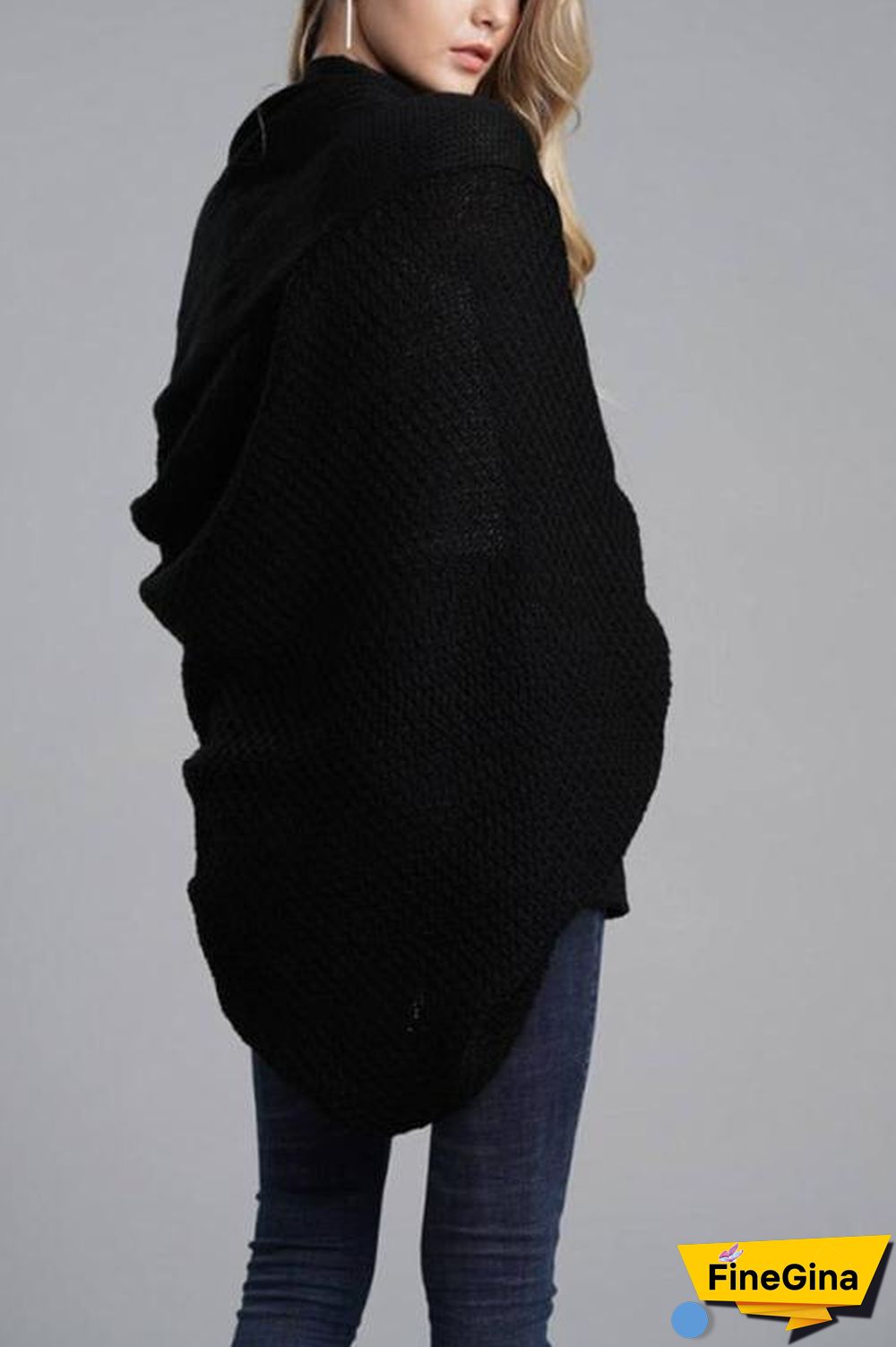 Commuter Bat Sleeve Cardigan