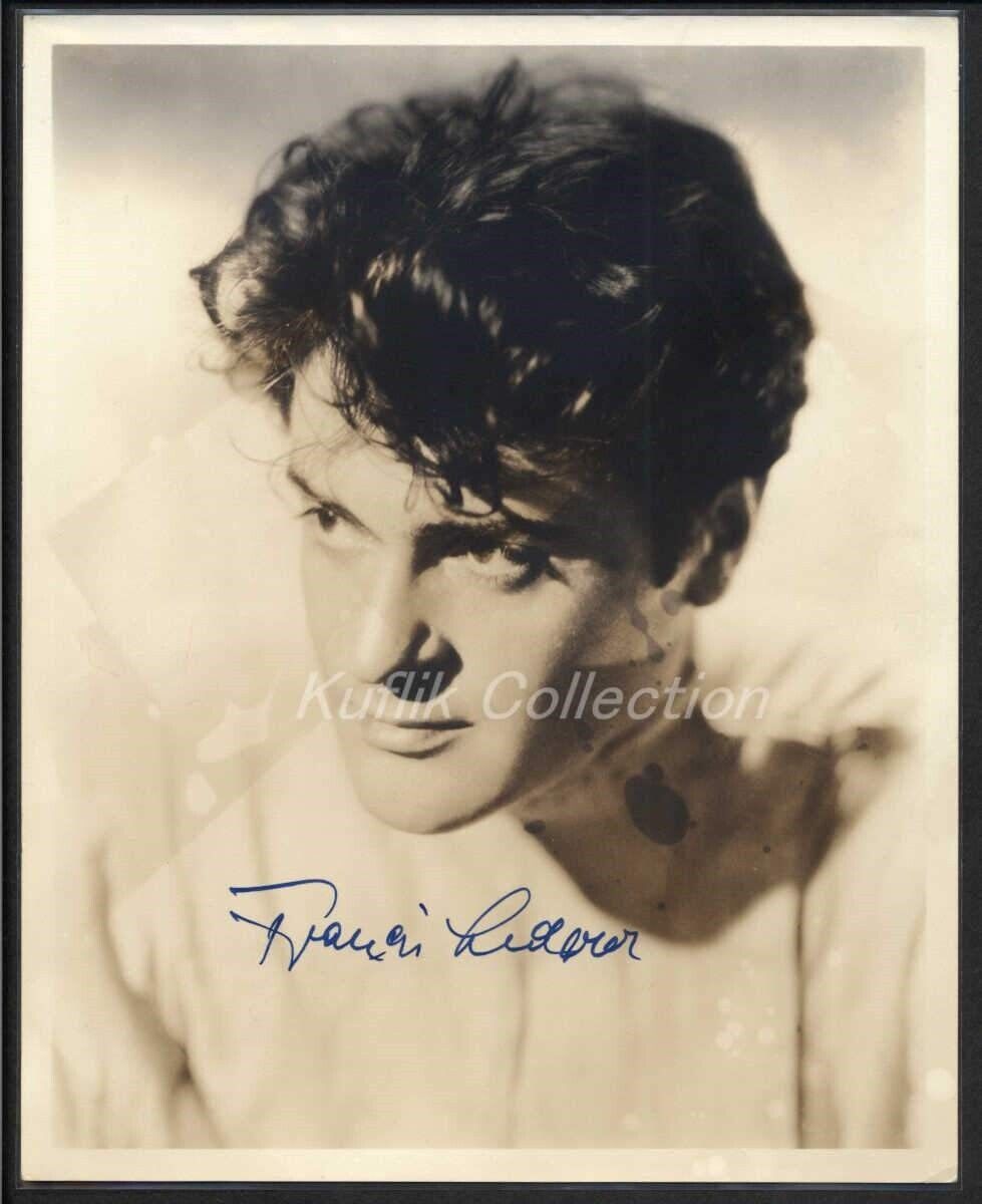 Francis Lederer - Signed Vintage Celebrity Autograph Photo Poster painting