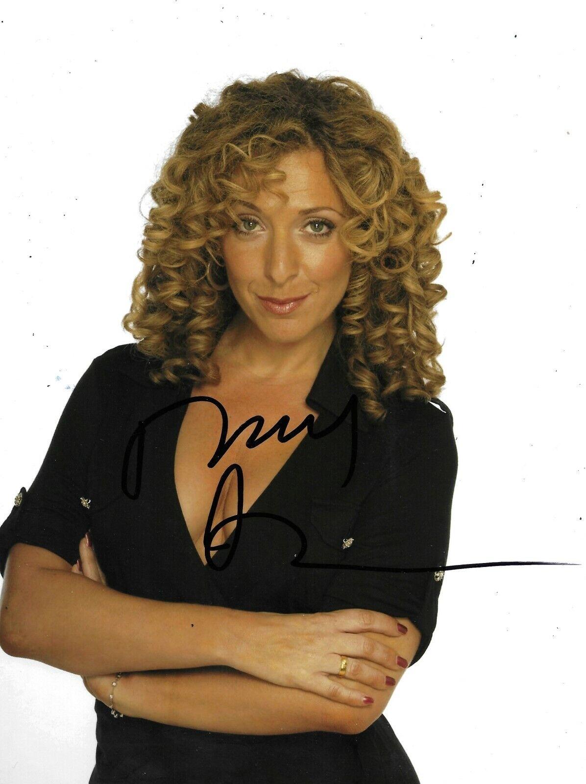 Tracy Ann Oberman Signed Eastenders 10x8 Photo Poster painting AFTAL