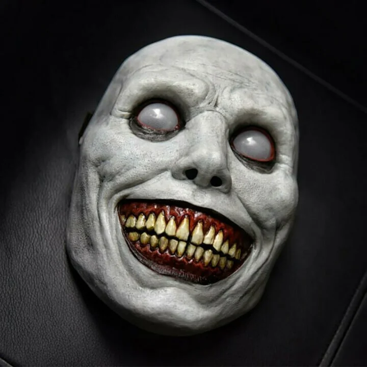 Halloween Promotion🎃-Creepy Halloween Smiling Demon Face