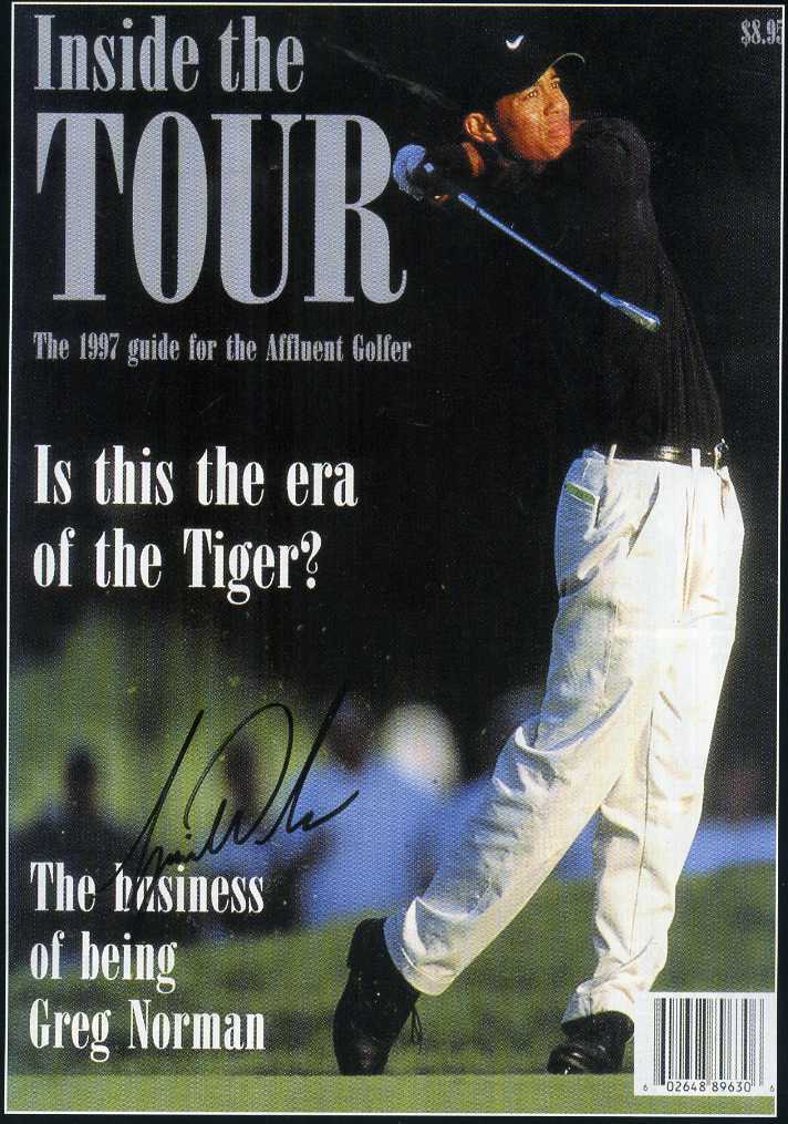 TIGER WOODS Signed Photo Poster paintinggraph - GOLF Star - preprint