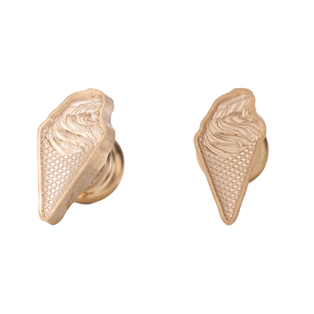 

27.2*14.3mm Ice Cream Wax Seal Stamp Copper Head - Wax Seal Stamp, 501 Original