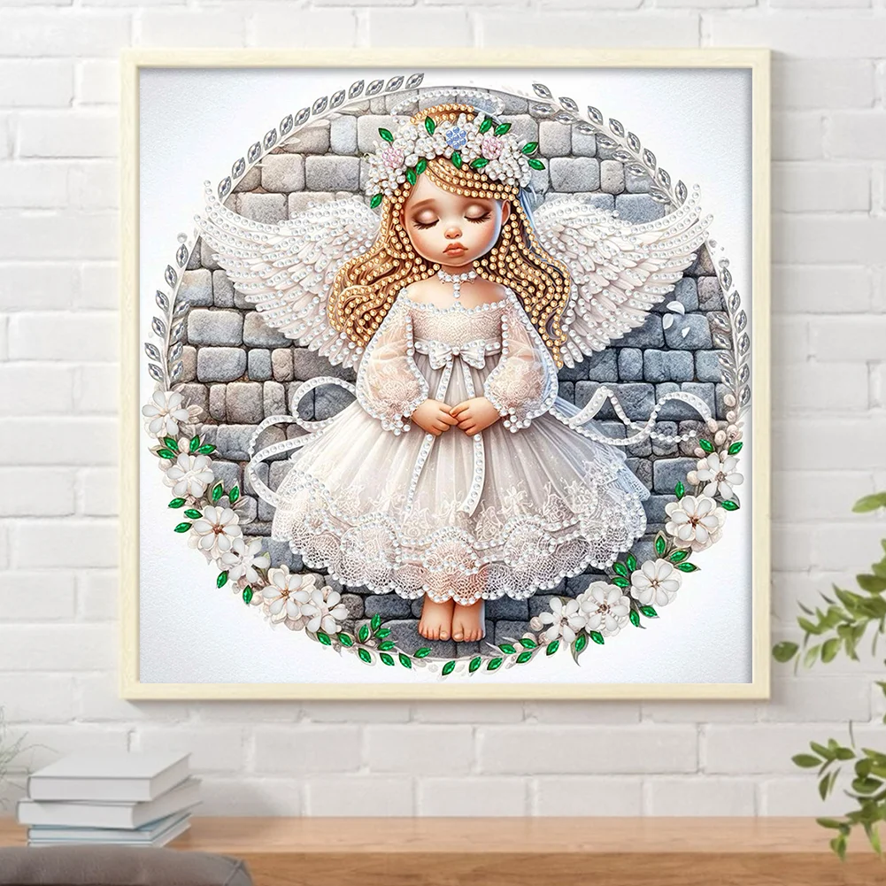 Special Shape Diamond Painting 30*30cm - Angel Child