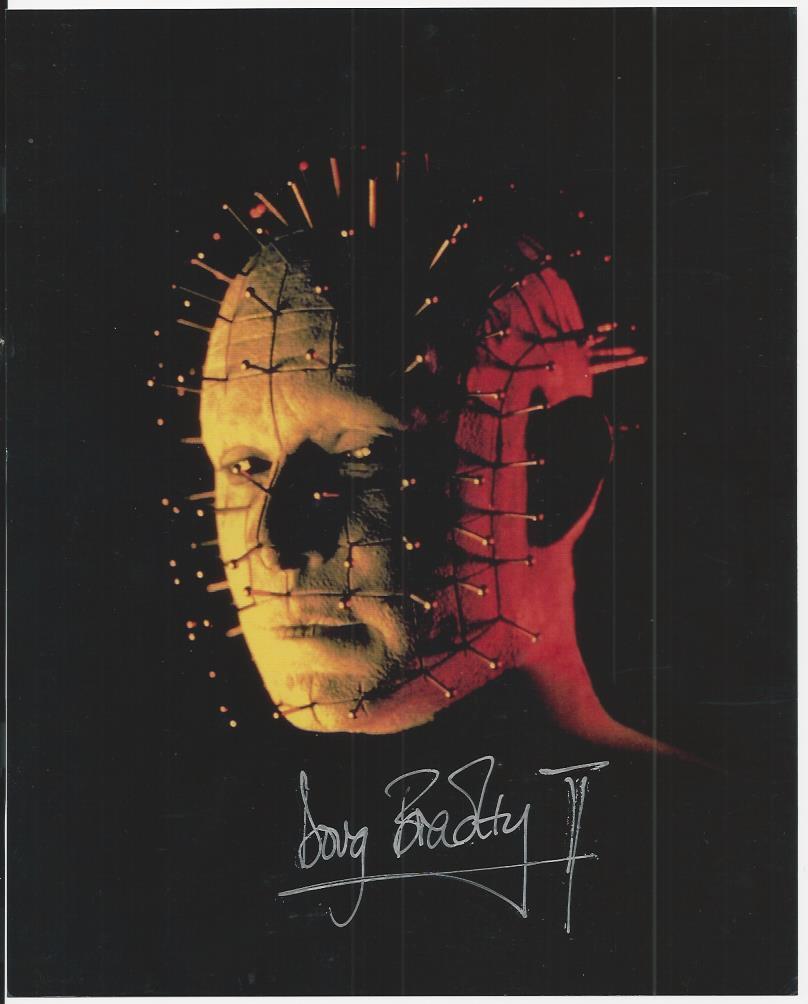 Doug Bradley - Hellraiser signed Photo Poster painting